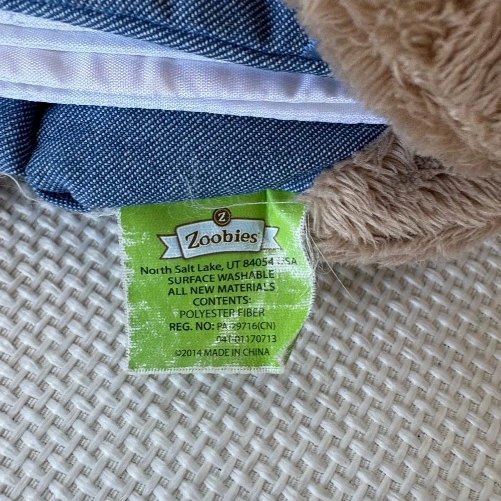 If You Give A Mouse A Cookie Stuffed Animal with Book Zoobies 12”